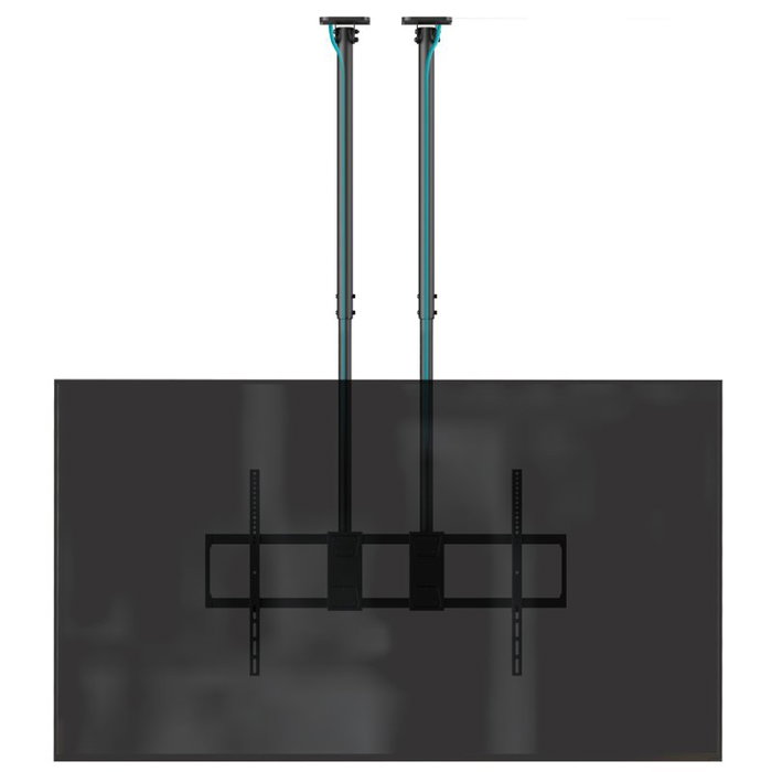 Tooq Soporte de Techo Extensible Doble Mástil 60-120 Pulgadas Negro